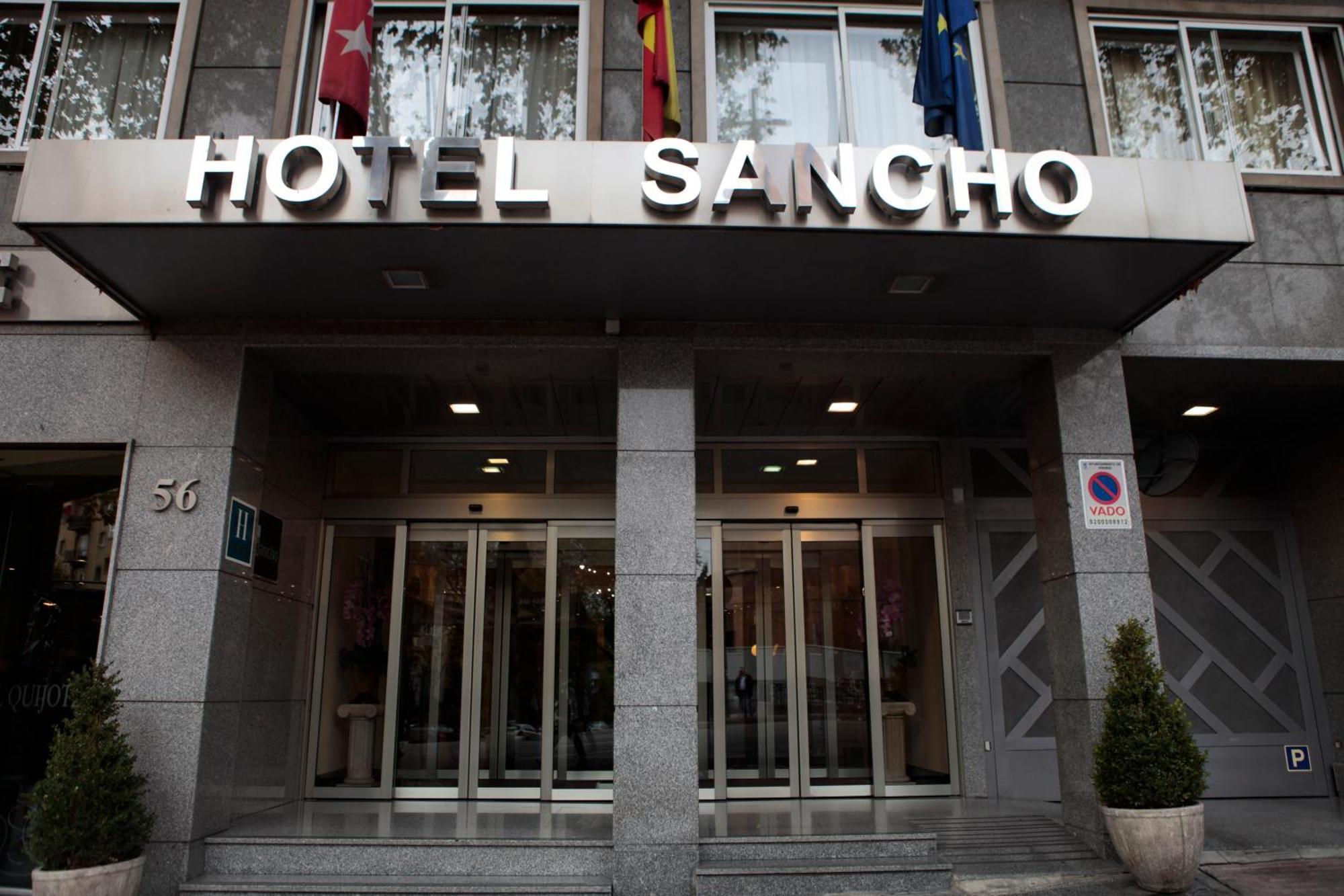 Hotel Sancho Madrid Exterior foto